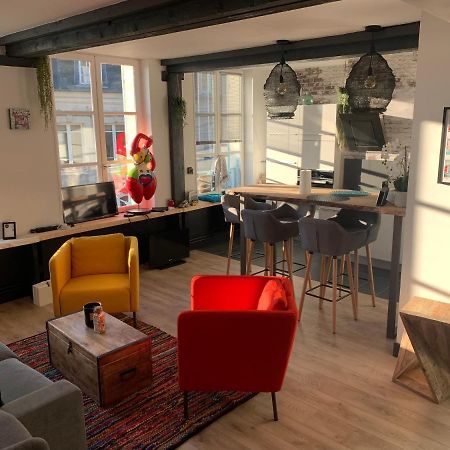 Appartement La Loge des Artistes à Honfleur Extérieur photo