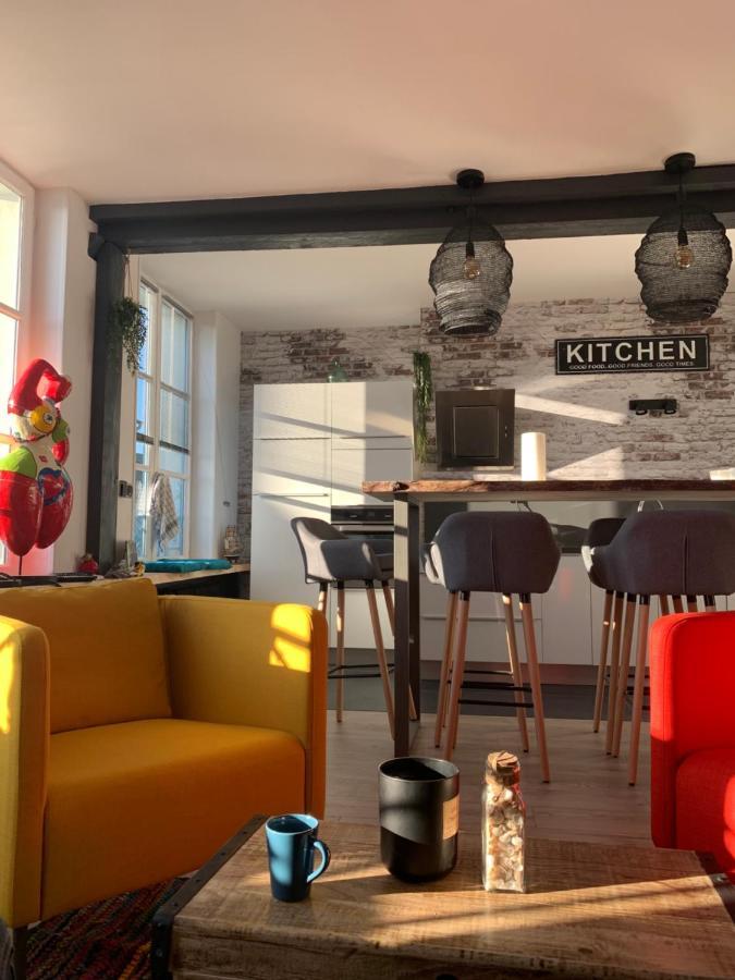Appartement La Loge des Artistes à Honfleur Extérieur photo